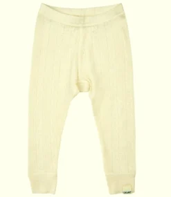Celavi Baby Leggins Aus Wolle Offwhite Natur
