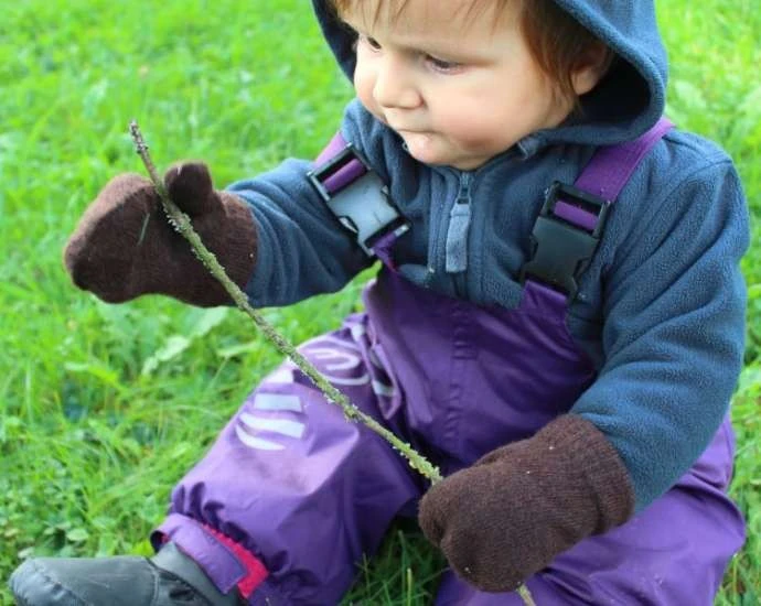 Celavi Kinder Fäustlinge 2er Pack Wollhandschuhe Magic Stretch 4 Celavi Kinder Fäustlinge 2er Pack Wollhandschuhe Magic Stretch – Bild 4