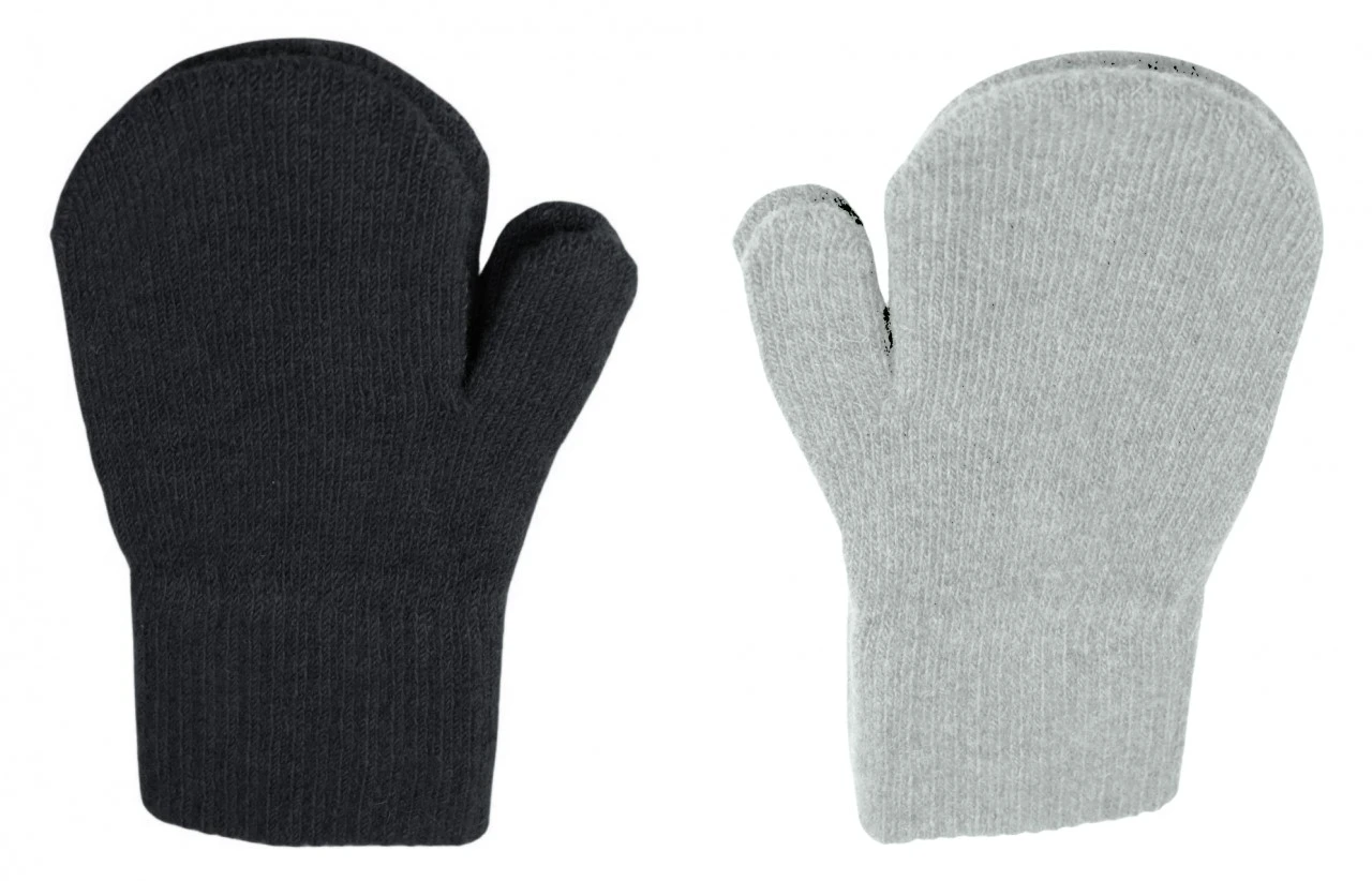 Celavi Kinder Fäustlinge 2er Pack Wollhandschuhe Magic Stretch 2 Celavi Kinder Fäustlinge 2er Pack Wollhandschuhe Magic Stretch – Bild 2