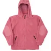 BMS Fleecejacke Cerise Rosa Antarctic-Fleece Mit Kapuze