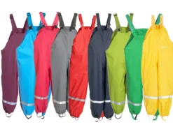 BMS Kinder Regenhose Matschhose Softskin Buddelhose Mit Trägern