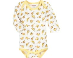 Schnizler Baby Langarmbody Hundchen Gelb/weiß 3er Pack -Babyprodukte Geschäft body hundchen gelb weiss 1280x1280