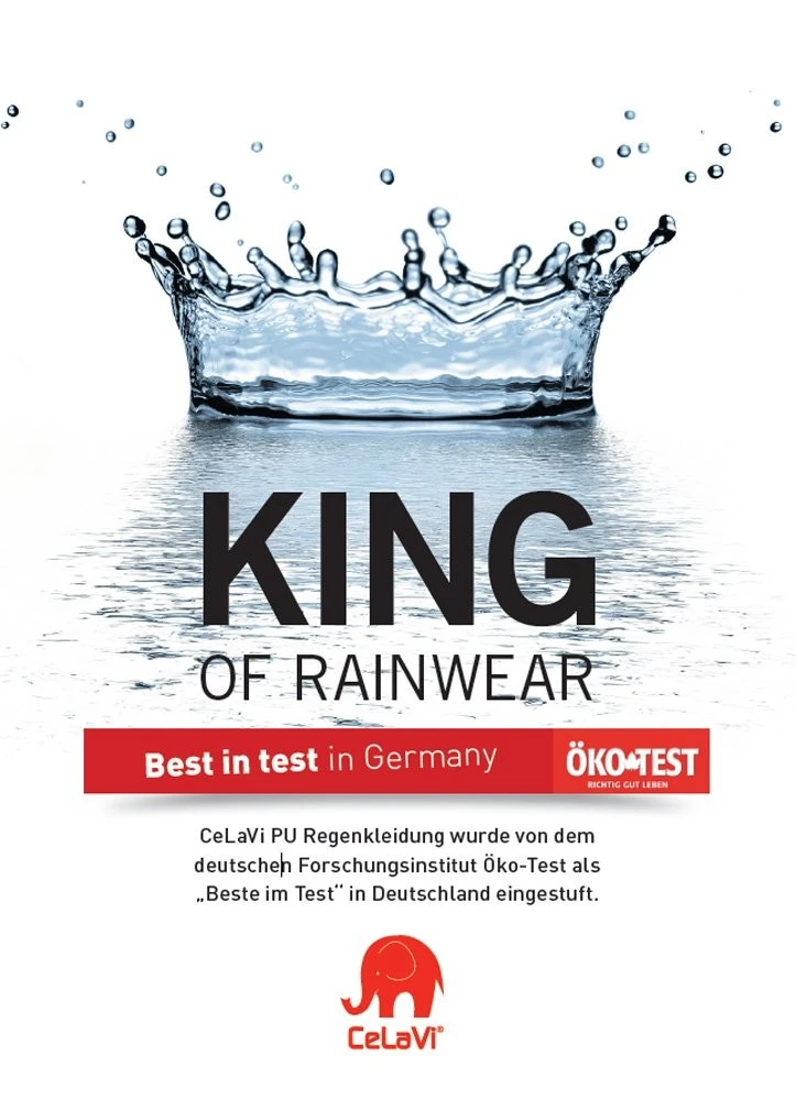 CeLaVi Regenanzug Steingrau Regenhose + Regenjacke 6 CeLaVi Regenanzug Steingrau Regenhose + Regenjacke – Bild 6