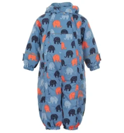 Celavi Schneeoverall Blue Shadow Mit Elefanten