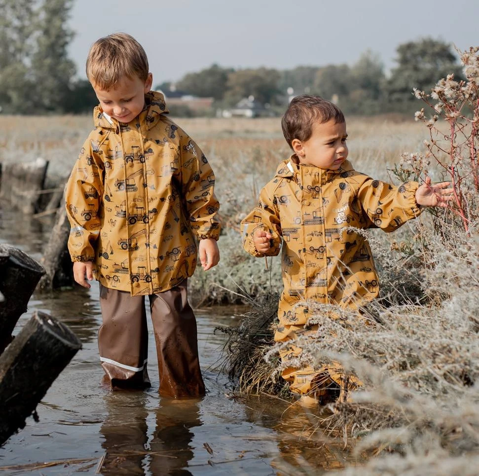 CeLaVi Regenset BAGGER Nougat Zweiteiler 2 CeLaVi Regenset BAGGER Nougat Zweiteiler – Bild 2