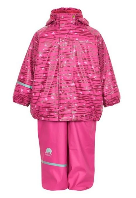 CeLaVi Thermo Regenset Berry/pink Gemustert Zweiteiler 1 CeLaVi Thermo Regenset Berry/pink Gemustert Zweiteiler