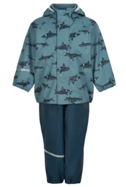 CeLaVi Regenset HAI Smoke Blue Zweiteiler