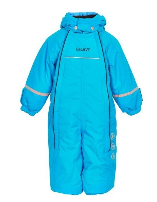 Celavi Schneeanzug Türkis Wasserdicht Mit Doppelzipper 1 Celavi Schneeanzug Türkis Wasserdicht Mit Doppelzipper