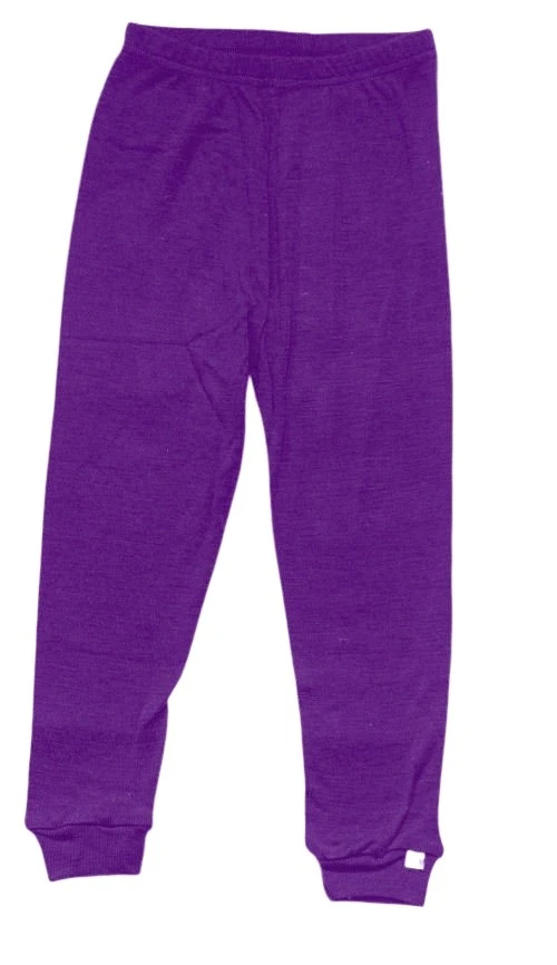 Celavi Care Baby Leggings Merinowolle Lila 1 Celavi Care Baby Leggings Merinowolle Lila
