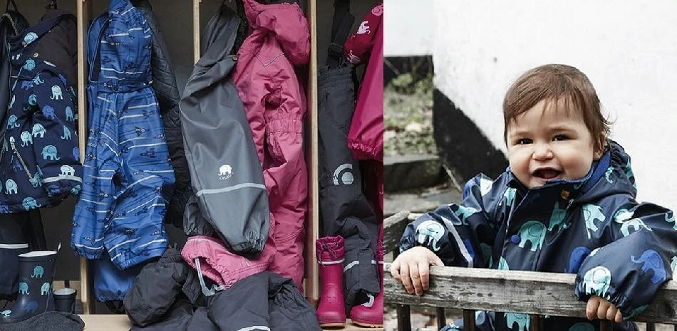 CeLaVi Thermo Regenanzug Elefanten Blue/navy Mit Fleecefutter 2 Teile 2 CeLaVi Thermo Regenanzug Elefanten Blue/navy Mit Fleecefutter 2 Teile – Bild 2