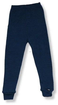 Celavi Legins Dunkelblaue Lange Unterhose Merino Schurwolle Ökotex100