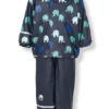 CeLaVi Thermo Regenanzug Elefanten Blue/navy Mit Fleecefutter 2 Teile