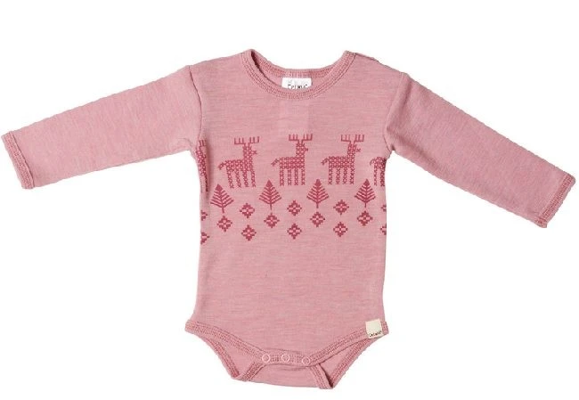 Celavi Body Wolle Elche Rosa Melange 1 Celavi Body Wolle Elche Rosa Melange