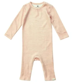 Celavi Overall Wolle Mit Viskose Aus Bambus Peach Melange