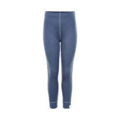 Celavi Leggings Jeansblau Melange Unterhose Wolle