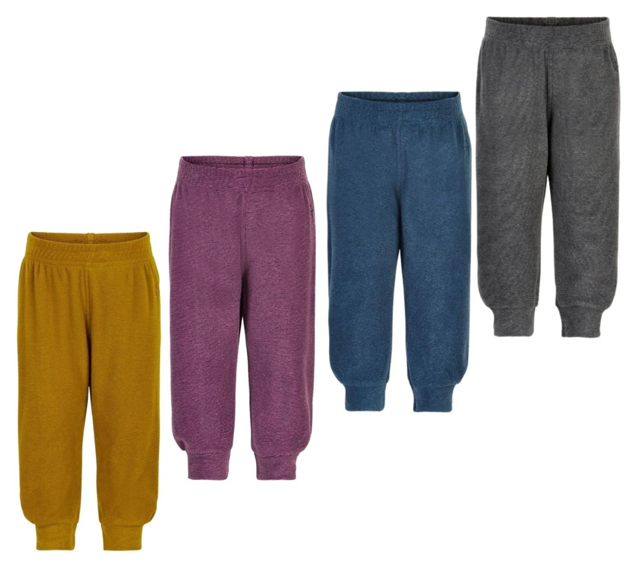 Color Kids Leichte Fleecehose Fein Gestreift 2 Color Kids Leichte Fleecehose Fein Gestreift – Bild 2