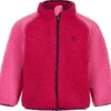 Color Kids Warme Fleecejacke Pink Teddyfleece