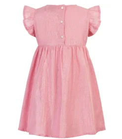 Creamie Mädchen Sommerkleid Rosa/silber Gestreift -Babyprodukte Geschäft creamie sommerkleid rosa silber 3 1280x1280