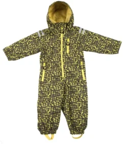 Ducksday Regenanzug Atmungsaktiv Oliv/gelb Regenoverall Clyde