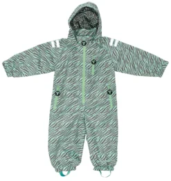 Ducksday Kinder Regenanzug Okapi Zartgrün/braun