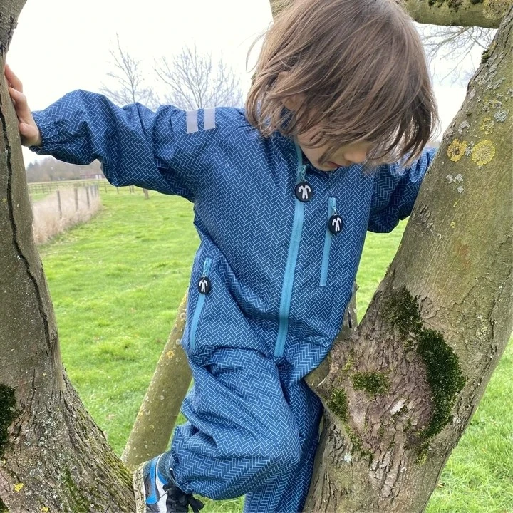 Ducksday Kinder Regenanzug RANGER Petrol/blau 4 Ducksday Kinder Regenanzug RANGER Petrol/blau – Bild 4