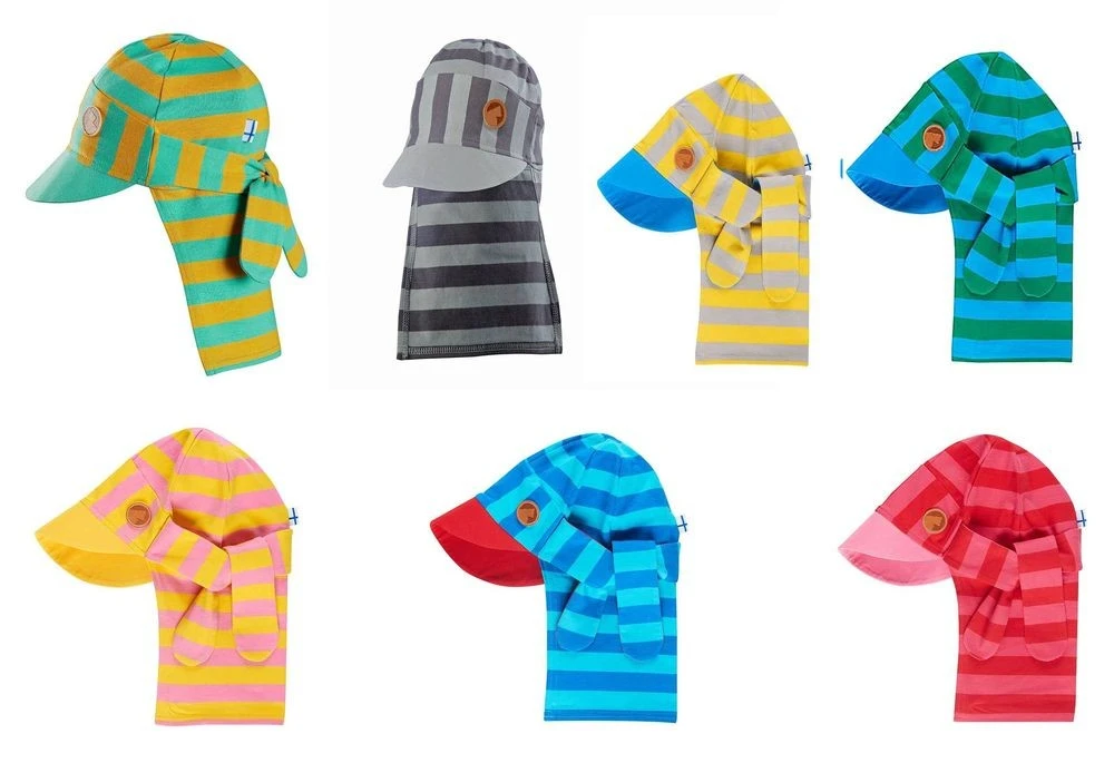 Finkid FAKIIRI Jersey Sonnenmütze Blockstreifen Mit UV-Schutz 2 Finkid FAKIIRI Jersey Sonnenmütze Blockstreifen Mit UV-Schutz – Bild 2