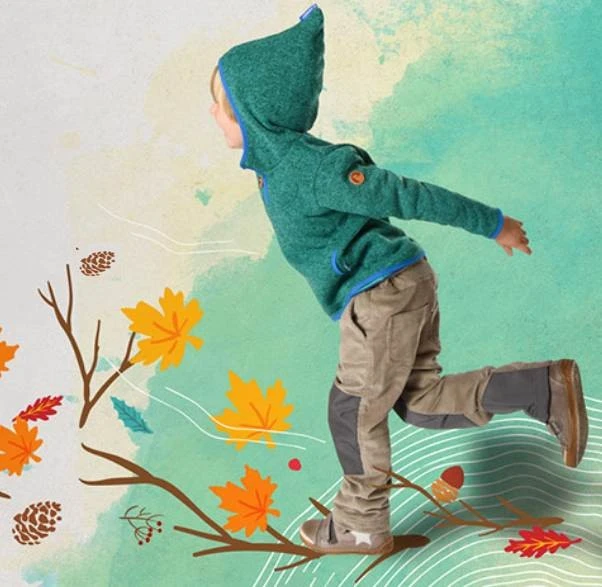 Finkid Jussi Sport Ink Melange / Navy Kapuzenpulli Strickfleece Fleecepullover 2 Finkid Jussi Sport Ink Melange / Navy Kapuzenpulli Strickfleece Fleecepullover – Bild 2