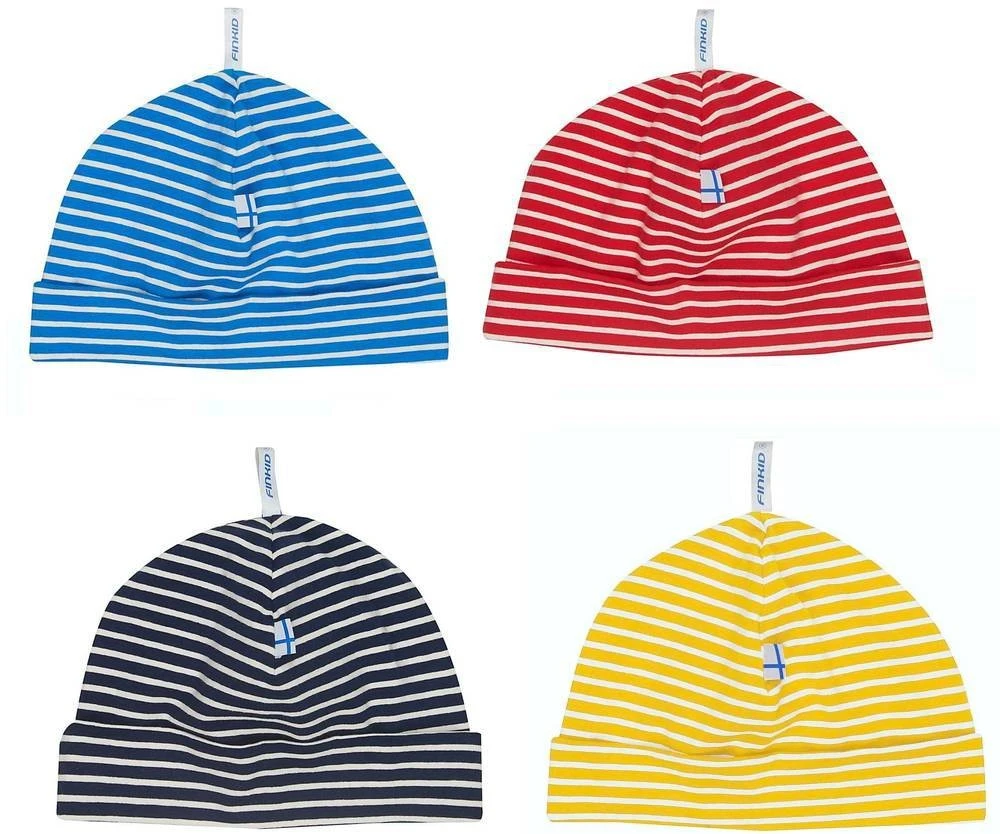 Finkid HITTILI Ringelmütze Baumwolle 2 Finkid HITTILI Ringelmütze Baumwolle – Bild 2