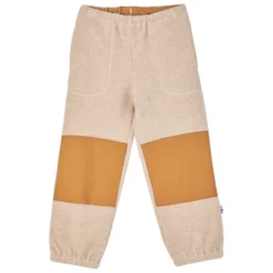 Finkid RETKI WOOL Pebble/cinnamon Kinder Wollfleecehose