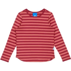 Finkid Merisilli Beet Red / Rose Langarmshirt