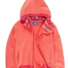 Finkid Pulssi Coral/fire Sweatjacke Zip-In Jacke Mit Kapuze