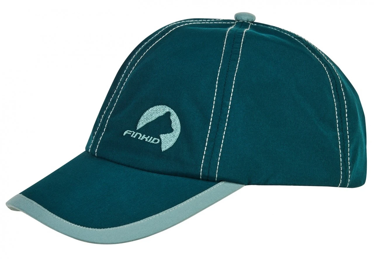 Finkid Cap TAIKULI Deep Teal/trellis Kinder Basecap Mit UV Schutz 1 Finkid Cap TAIKULI Deep Teal/trellis Kinder Basecap Mit UV Schutz
