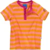 Finkid TIKKARI Gold/coral Mädchen T-Shirt Blockstreifen