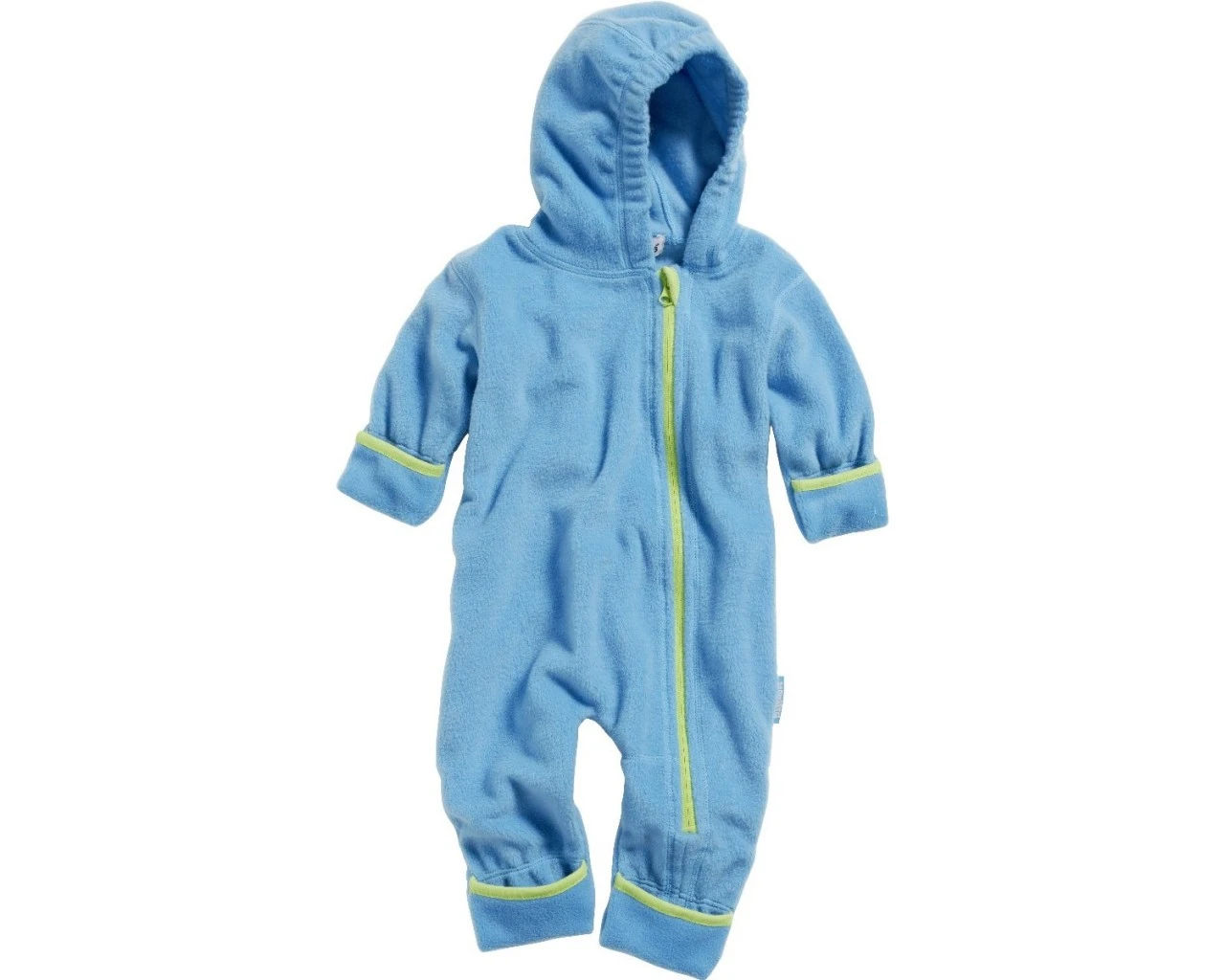 Playshoes Baby Fleece-Overall Mit Kontrastpaspel 2 Playshoes Baby Fleece-Overall Mit Kontrastpaspel – Bild 2