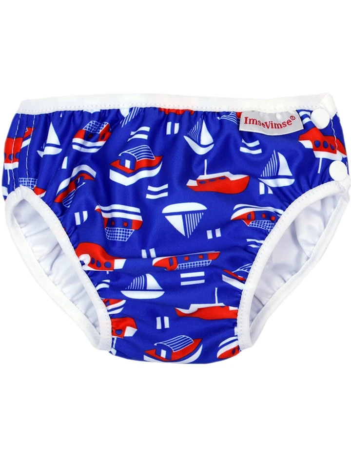 ImseVimse Schwimmwindel Blau/rot Segelboot 1 ImseVimse Schwimmwindel Blau/rot Segelboot