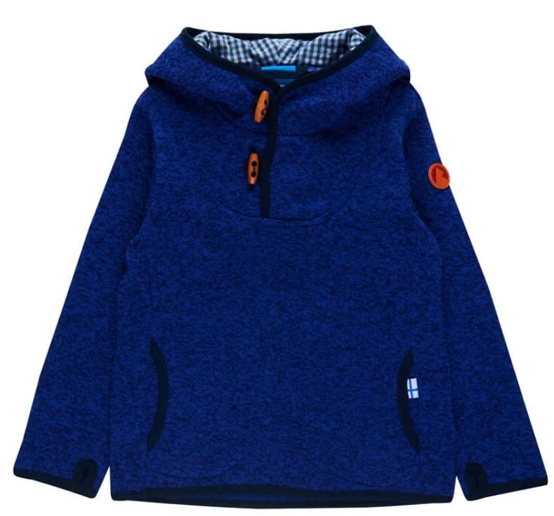 Finkid Jussi Sport Ink Melange / Navy Kapuzenpulli Strickfleece Fleecepullover 1 Finkid Jussi Sport Ink Melange / Navy Kapuzenpulli Strickfleece Fleecepullover