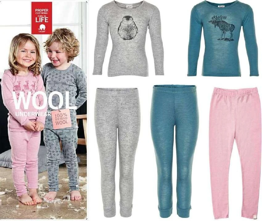 Celavi Langarmshirt Grau Melange Bär Unterhemd Wolle 2 Celavi Langarmshirt Grau Melange Bär Unterhemd Wolle – Bild 2