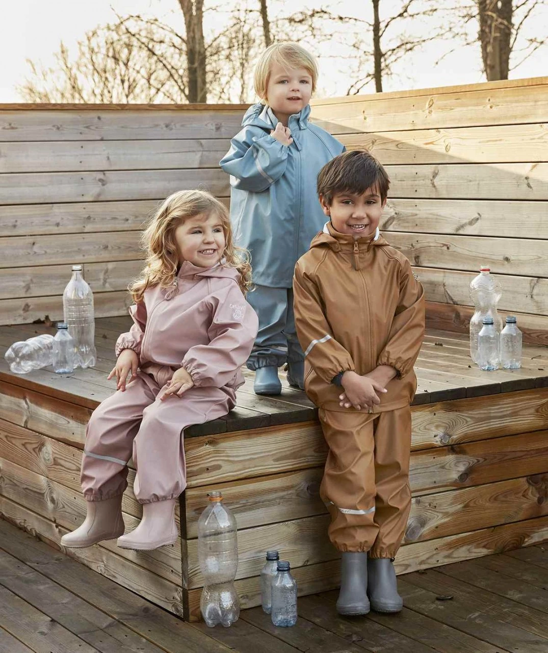 CeLaVi Kinder Regenhose RECYCLE Latzhose 4 CeLaVi Kinder Regenhose RECYCLE Latzhose – Bild 4