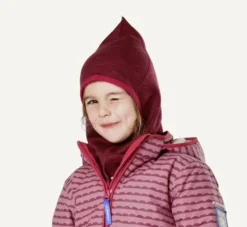 Finkid LUOLA Schlupfmütze Cabernet/persian Red Mädchen Wintermütze