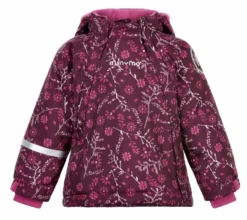 Minymo Winterjacke Grape Wine Wasserdicht Doppelzipper