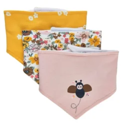 Minymo Baby Halstücher Girls 3er Pack Bandana