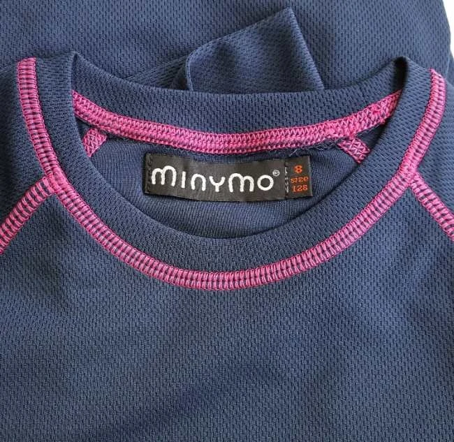 Minymo Mädchen Funktionsunterwäsche Blau/pink 2 Minymo Mädchen Funktionsunterwäsche Blau/pink – Bild 2