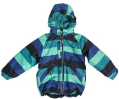MINYMO Hit03 Eclipse Blockstreifen Winterjacke Atmungsaktiv Outdoorjacke