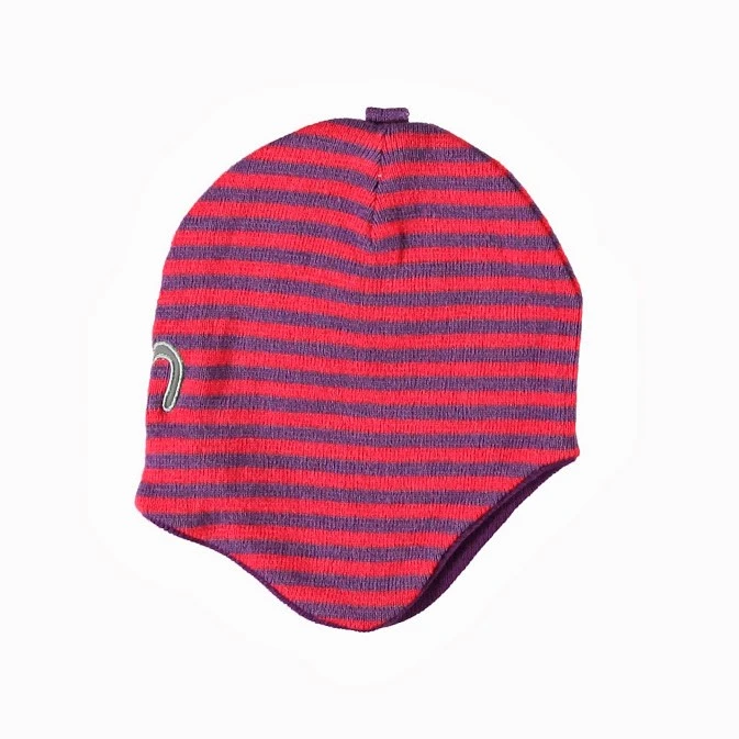 Minymo Wintermütze Strickmütze Now69 Ringel Violett-pink 1 Minymo Wintermütze Strickmütze Now69 Ringel Violett-pink