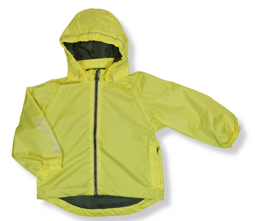 Minymo Kinder Regenjacke Zartgelb Yellow Sheen 1 Minymo Kinder Regenjacke Zartgelb Yellow Sheen