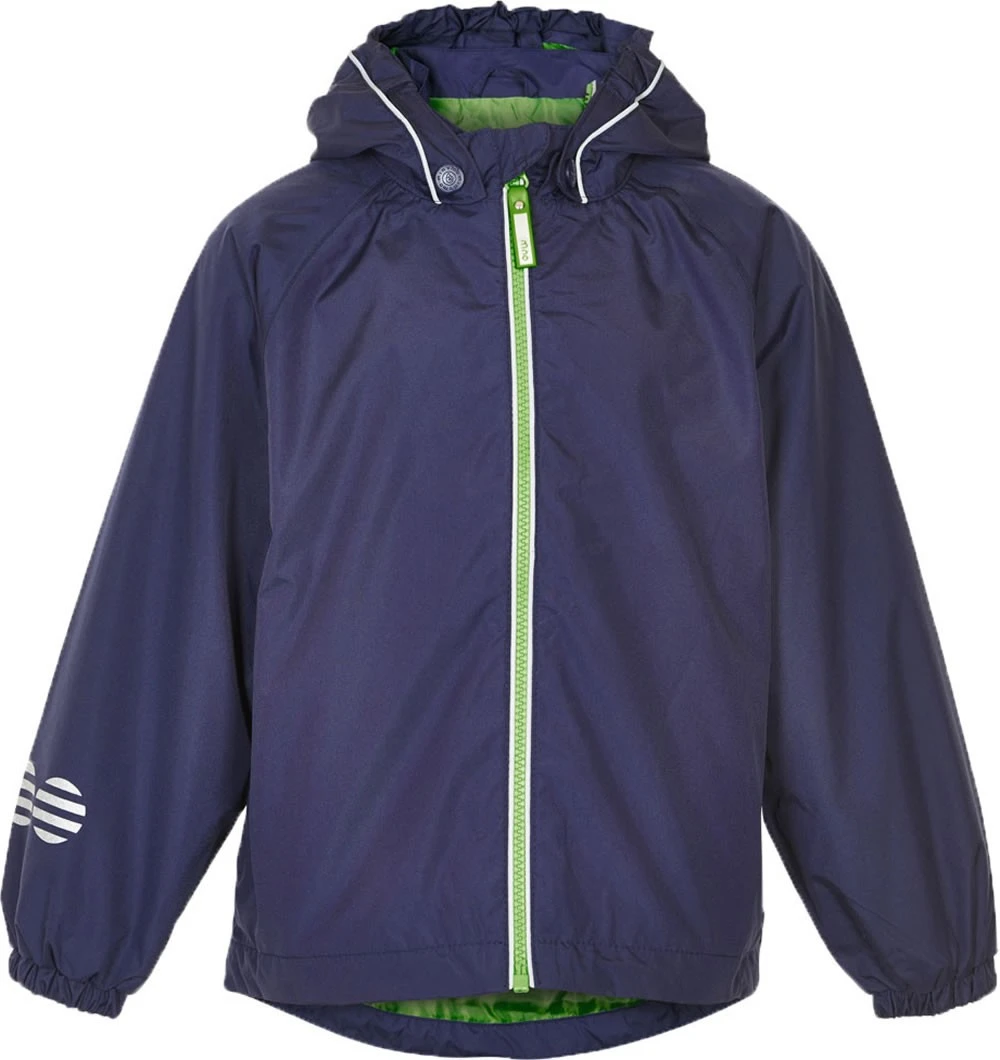 Minymo Kinder Regenjacke Navy/green Blau Atmungsaktiv 2 Minymo Kinder Regenjacke Navy/green Blau Atmungsaktiv – Bild 2