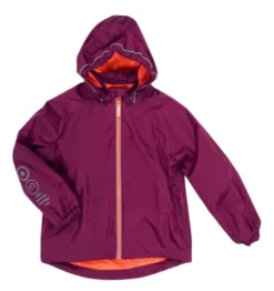 Minymo Mädchen Regenjacke Winn70 Purple Atmungsaktiv