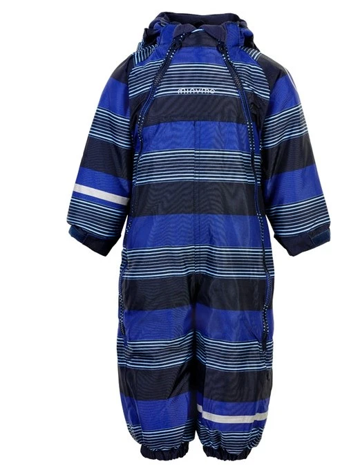 MINYMO Thermo Schneeoverall Placid Blue Gestreift 1 MINYMO Thermo Schneeoverall Placid Blue Gestreift