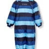 MINYMO Schneeanzug Skianzug Blockstreifen Lightblue/nautical Le89