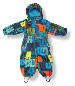 MINYMO Schneeanzug Atmungsaktiv Now12 Skianzug Blau Bunt